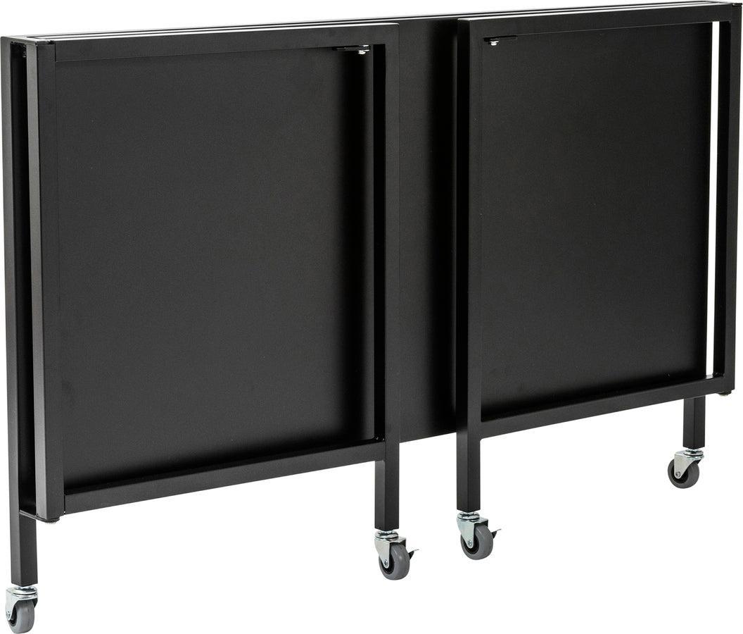 Euro Style Desks - Christel 48" Folding Desk Black