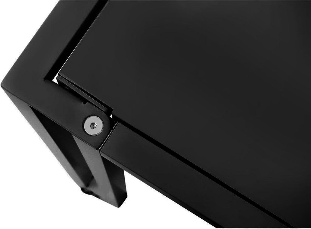 Euro Style Desks - Christel 48" Folding Desk Black
