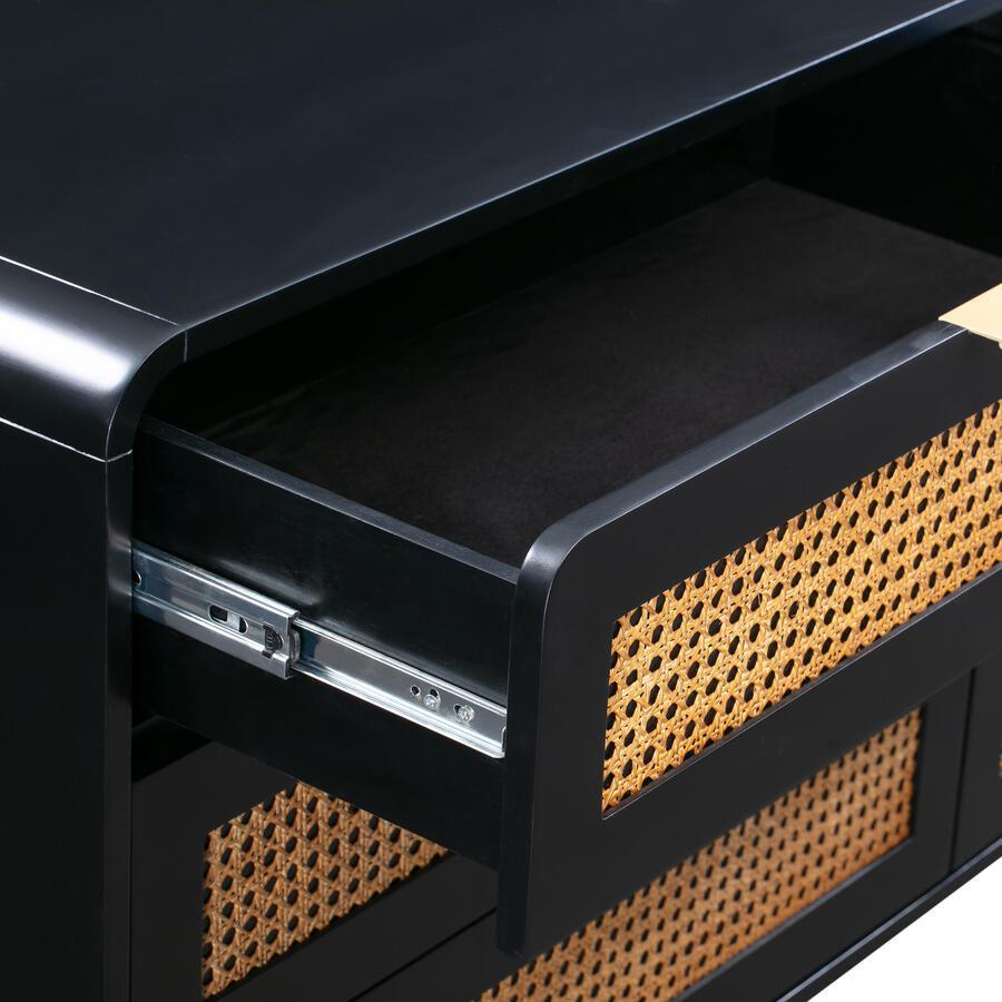 Tov Furniture Dressers - Christine 6 Drawer Dresser Black