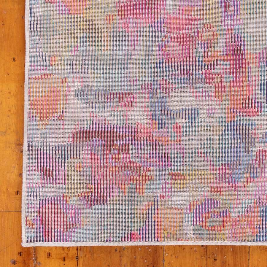 Unique Loom Indoor Rugs - Chromatic Coastal 10x13 Rectangular Rug Multi