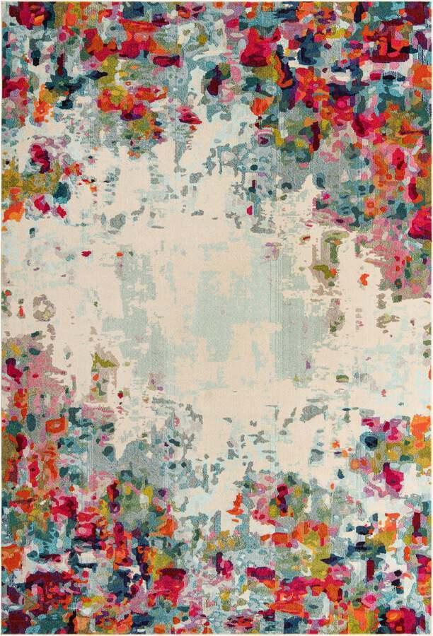 Unique Loom Indoor Rugs - Chromatic Coastal 10x14 Rectangular Rug Multi