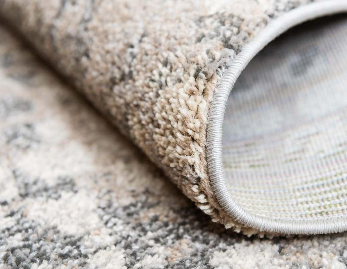 Unique Loom Indoor Rugs - Chromatic Contemporary Palace Rectangular Rug Gray