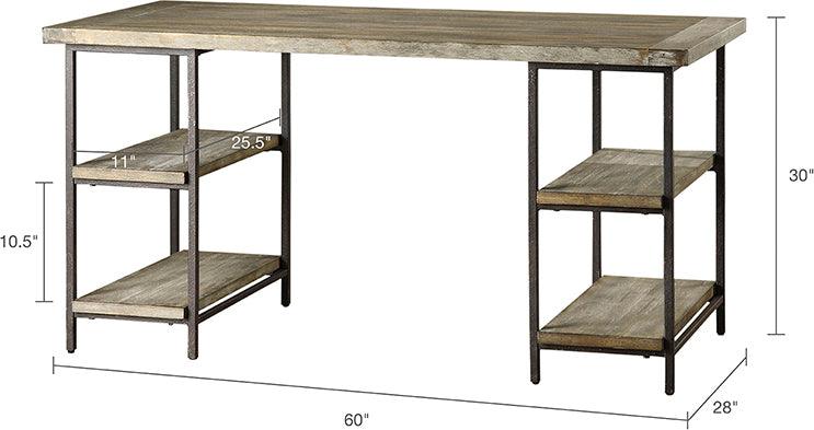 Olliix.com Desks - Cirque Desk Gray