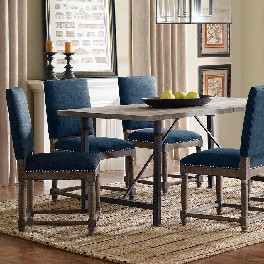 Olliix.com Dining Chairs - Cirque Dining Chair Navy (Set of 2)