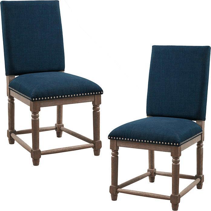 Olliix.com Dining Chairs - Cirque Dining Chair Navy (Set of 2)