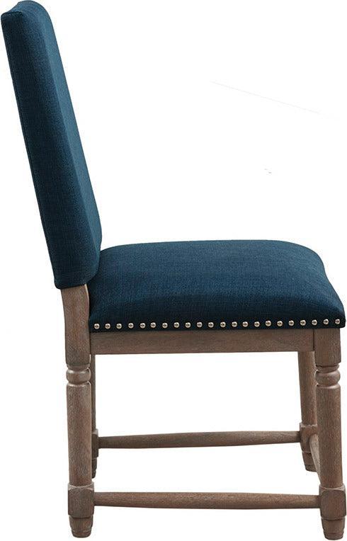 Olliix.com Dining Chairs - Cirque Dining Chair Navy (Set of 2)