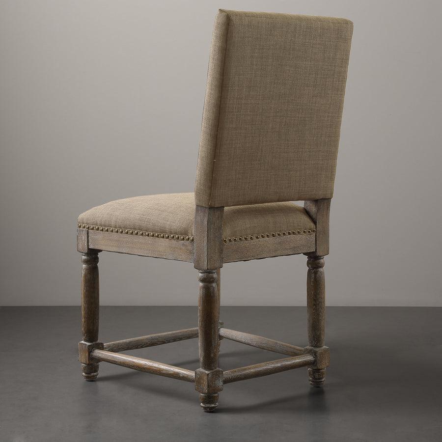 Olliix.com Dining Chairs - Cirque Industrial Dining Chair (Set of 2) 19.25W x 23.25D x 38H" Sand