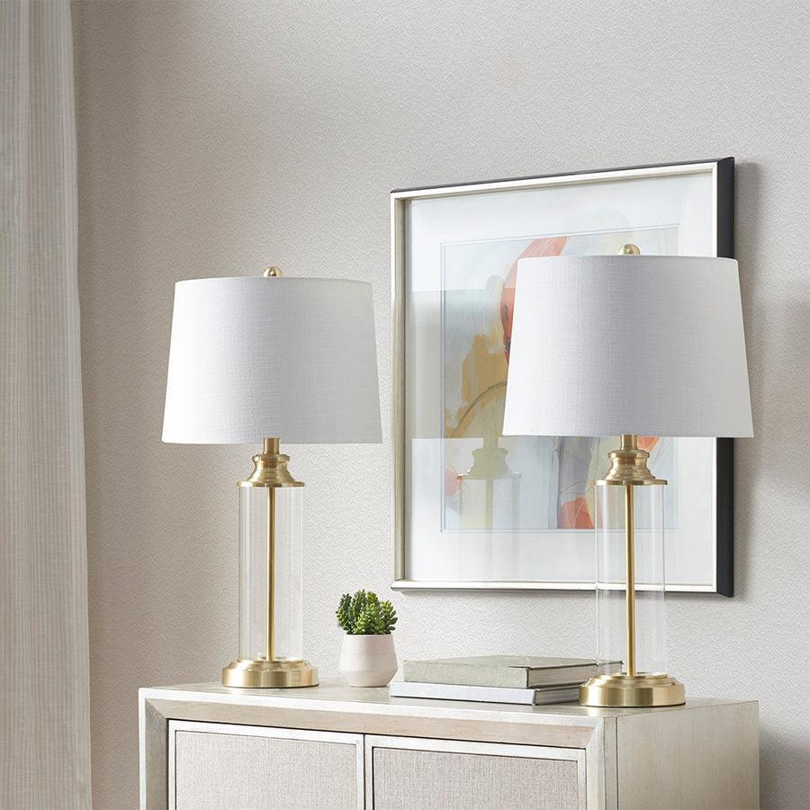 Olliix.com Table Lamps - Clarity Table Lamp Set of 2 Gold