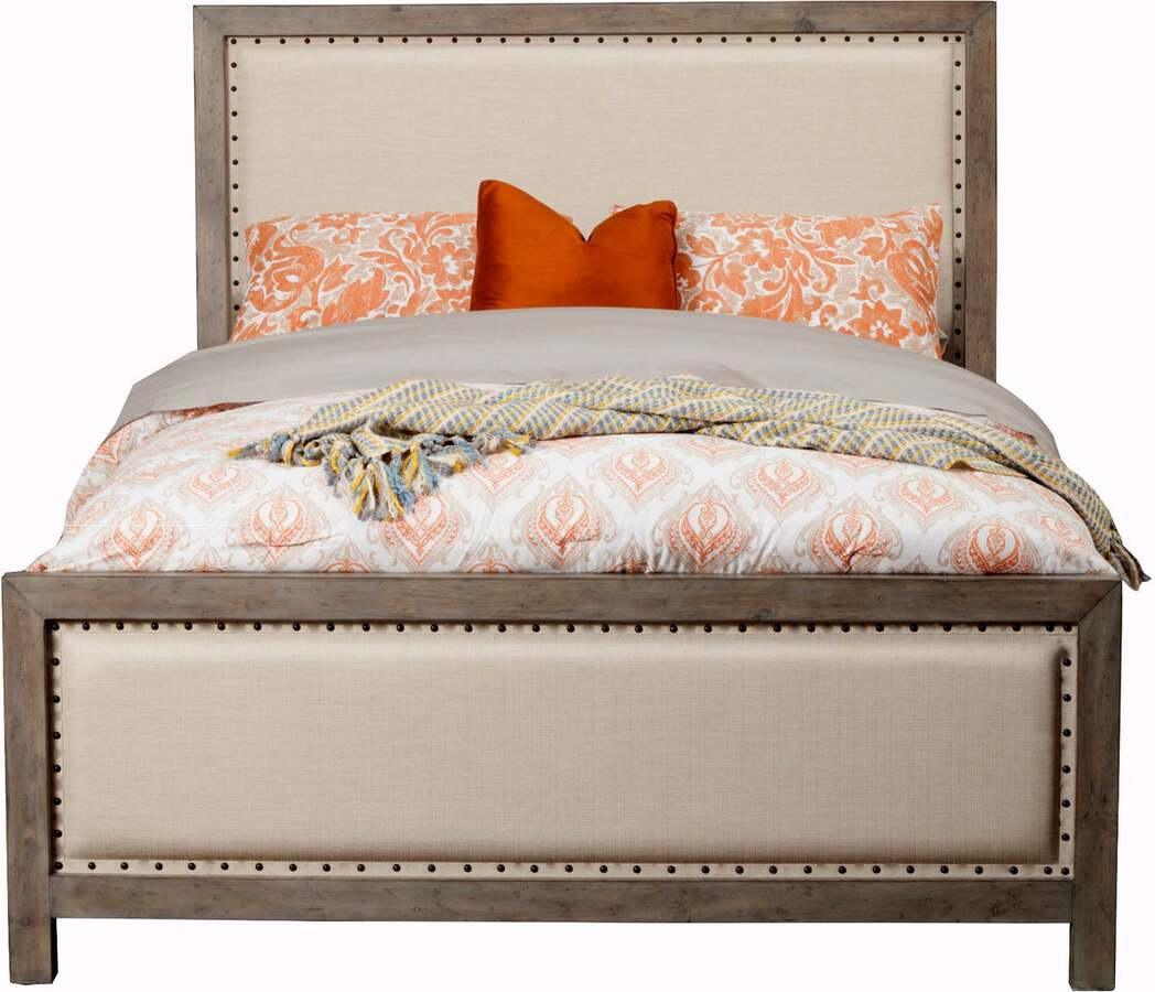 Alpine Furniture Beds - Classic California King Bed Gray