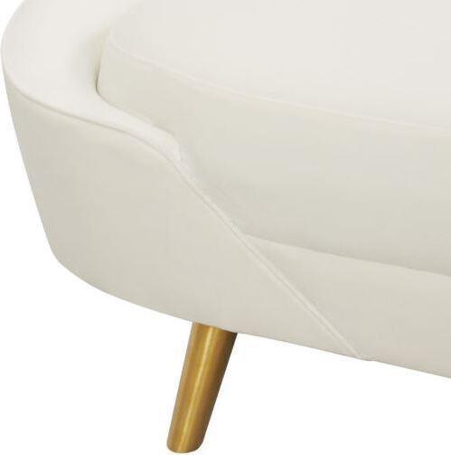 Tov Furniture Sofas & Couches - Cleopatra Velvet Sofa Cream
