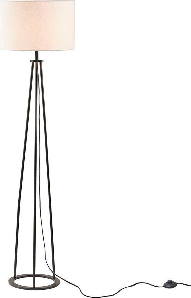 Olliix.com Floor Lamps - Clyde Floor Lamp Black