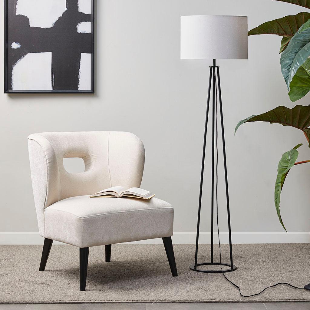 Olliix.com Floor Lamps - Clyde Floor Lamp Black