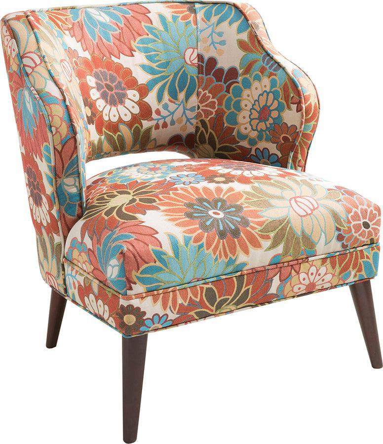 Olliix.com Accent Chairs - Cody Open Back Accent Chair Multicolor
