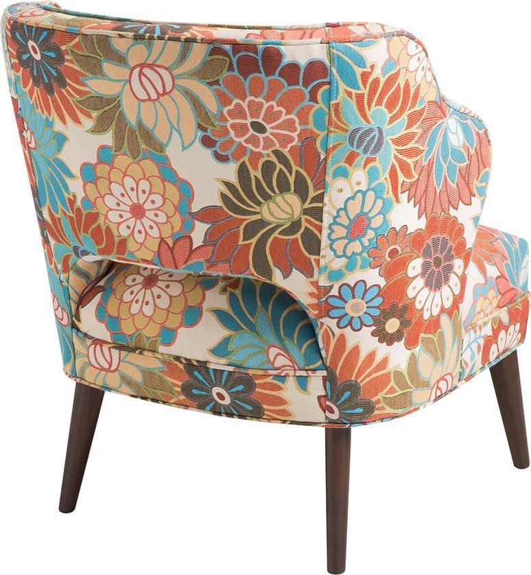 Olliix.com Accent Chairs - Cody Open Back Accent Chair Multicolor
