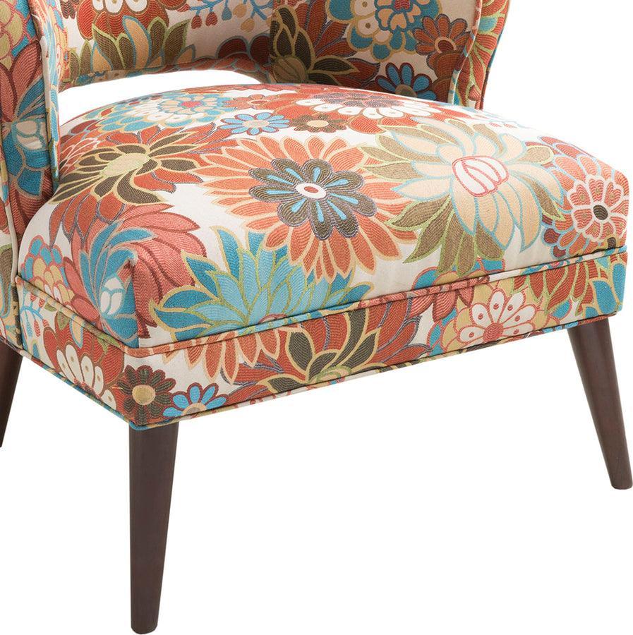 Olliix.com Accent Chairs - Cody Open Back Accent Chair Multicolor