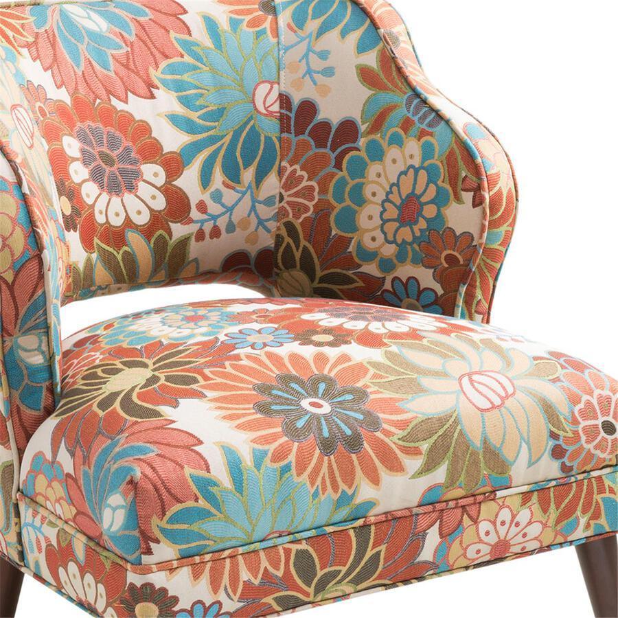 Olliix.com Accent Chairs - Cody Open Back Accent Chair Multicolor