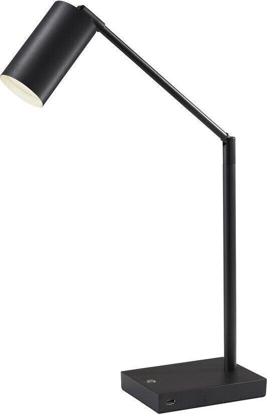 Adesso Desk Lamps - Colby LED Desk Lamp Black