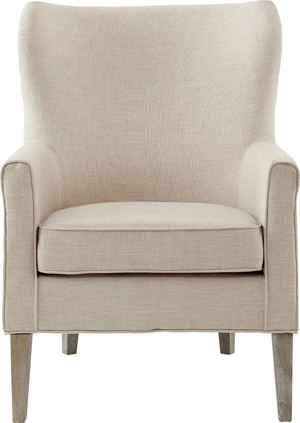 Olliix.com Accent Chairs - Colette Accent Wingback Chair Natural