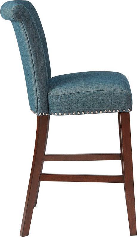 Olliix.com Barstools - Colfax 30-Inch Bar Stool Blue