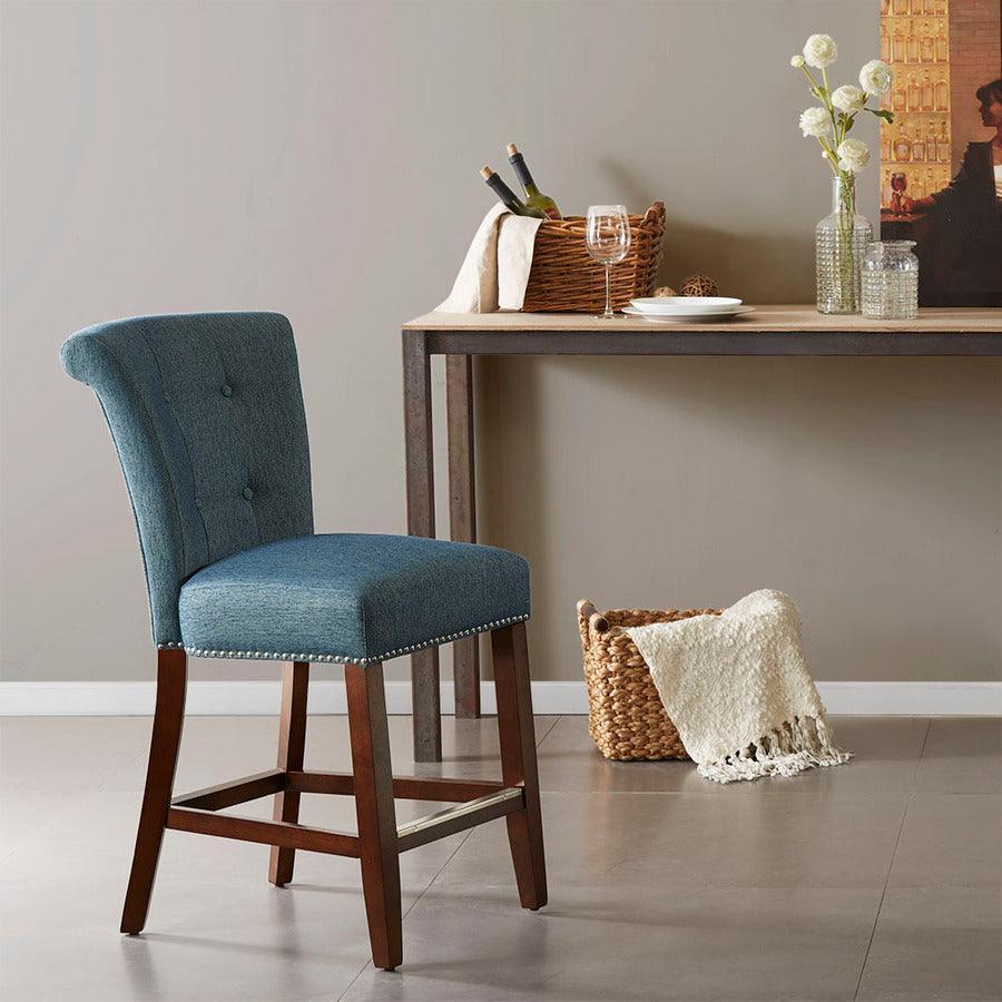 Olliix.com Barstools - Colfax Counter Stool Blue
