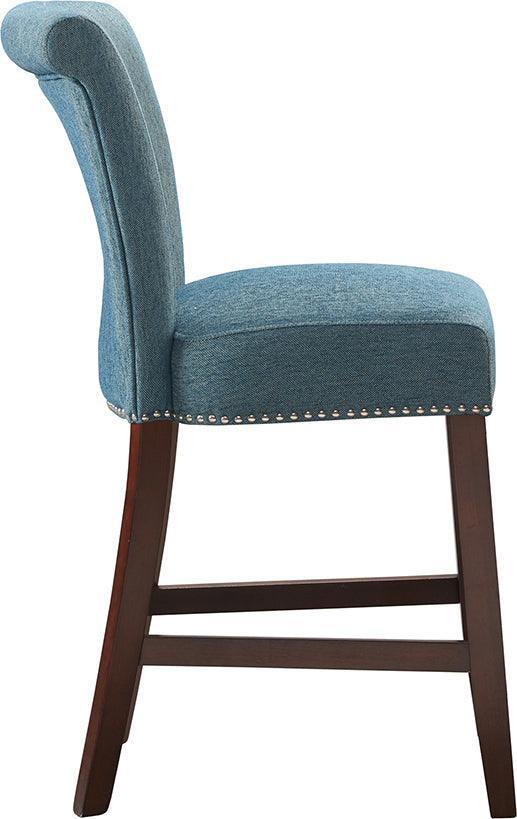 Olliix.com Barstools - Colfax Counter Stool Blue