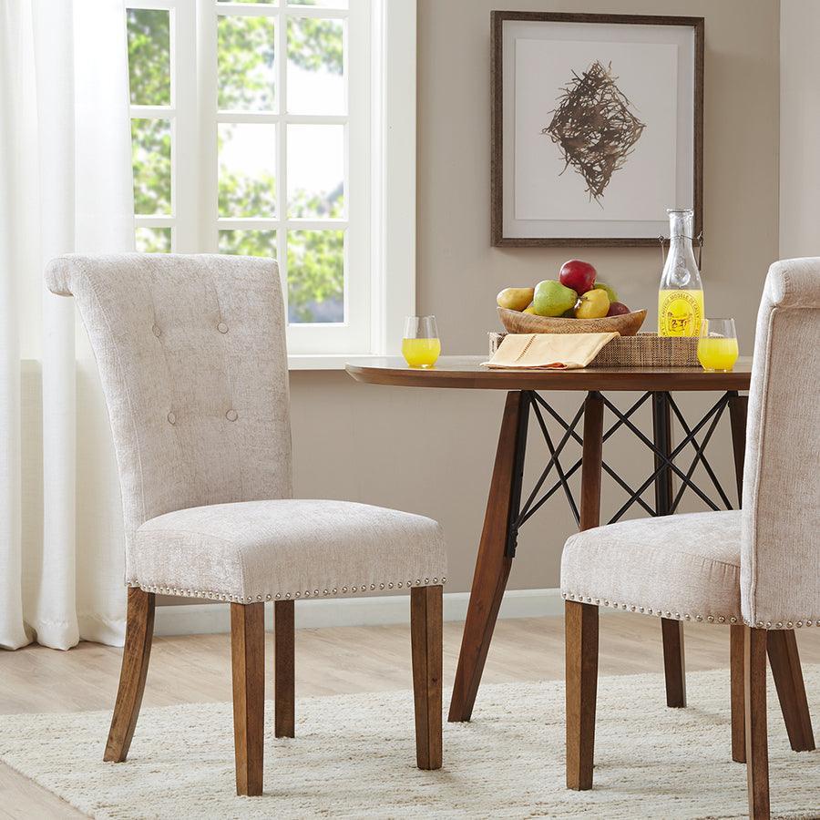 Olliix.com Dining Chairs - Colfax Dining Chair Cream (Set of 2)