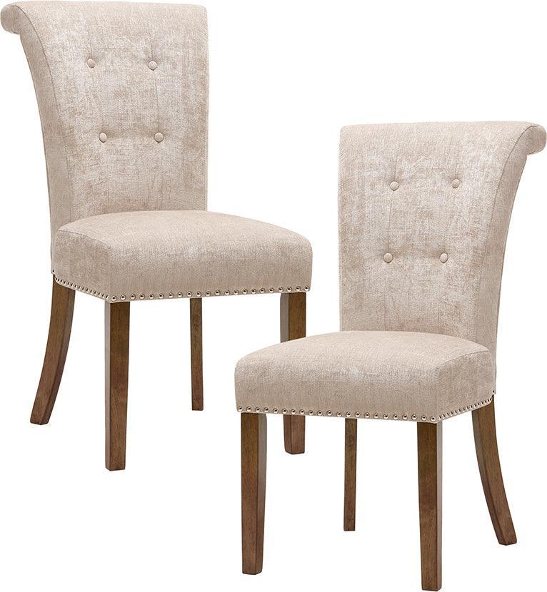 Olliix.com Dining Chairs - Colfax Dining Chair Cream (Set of 2)