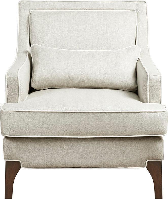 Olliix.com Accent Chairs - Collin Arm Chair Dark Coffee