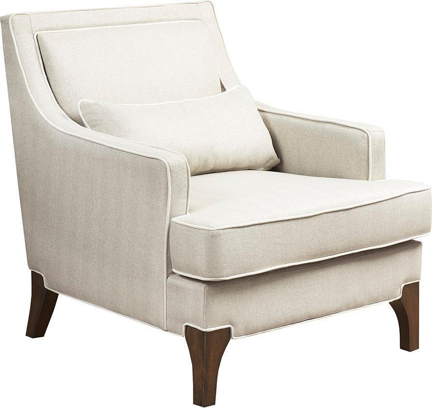 Olliix.com Accent Chairs - Collin Arm Chair Dark Coffee