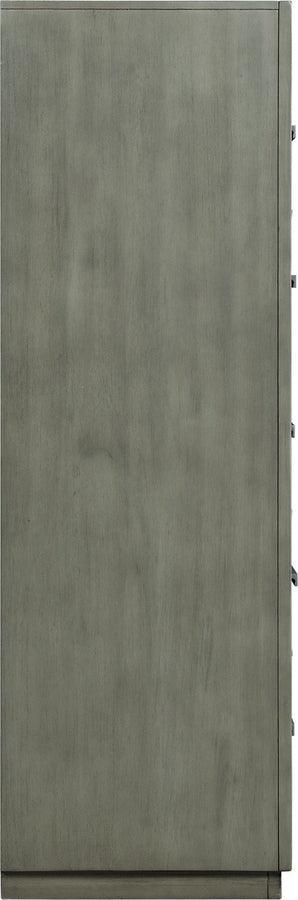 Elements Chest of Drawers - Cosmo 5-Drawer Chest in Gray