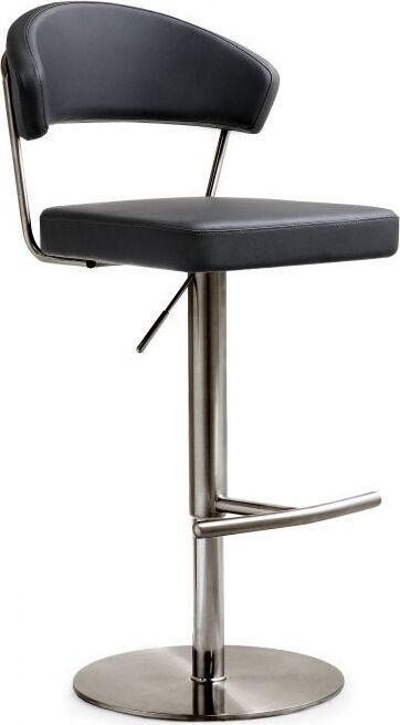 Tov Furniture Barstools - Cosmo Black on Black Steel Barstool