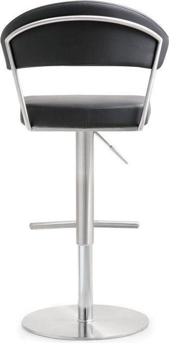Tov Furniture Barstools - Cosmo Black Stainless Steel Barstool
