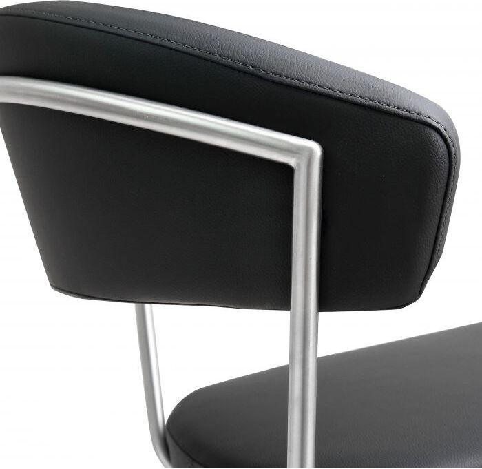 Tov Furniture Barstools - Cosmo Black Stainless Steel Barstool