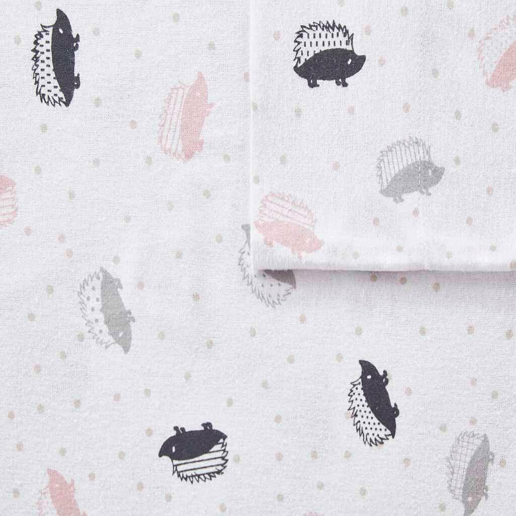 Olliix.com Sheets & Sheet Sets - Cozy Soft Queen Sheet Set Gray & Pink