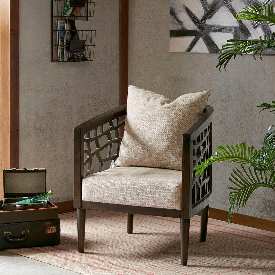 Olliix.com Accent Chairs - Crackle Accent Chair Tan