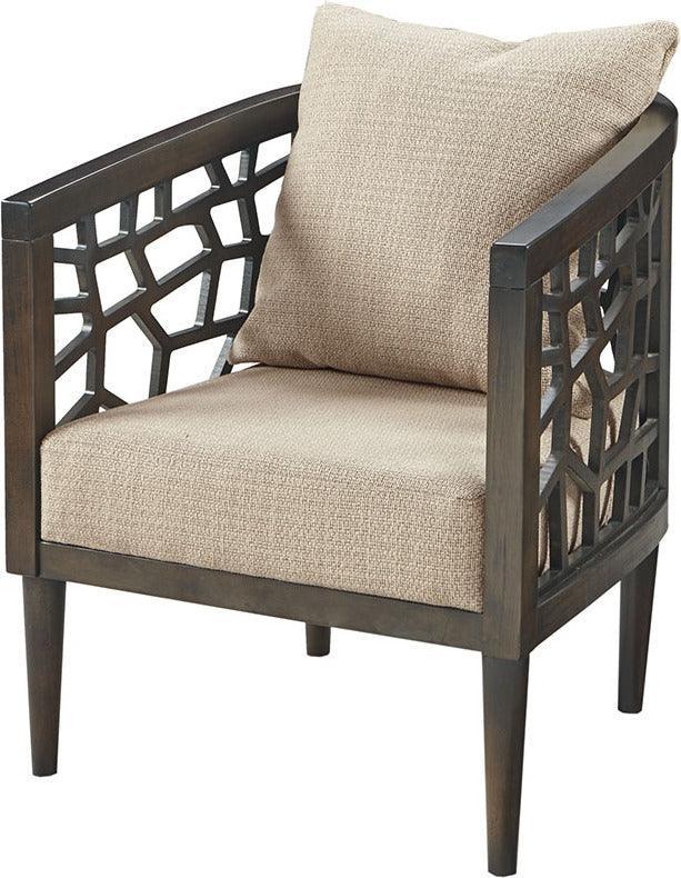 Olliix.com Accent Chairs - Crackle Accent Chair Tan
