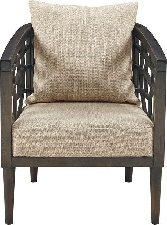 Olliix.com Accent Chairs - Crackle Accent Chair Tan