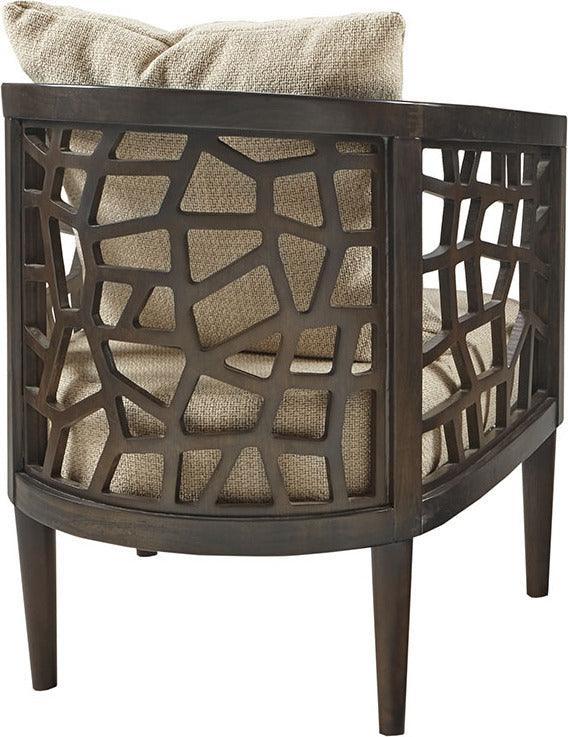 Olliix.com Accent Chairs - Crackle Accent Chair Tan