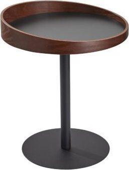 Adesso Side & End Tables - Crater End Table- Walnut