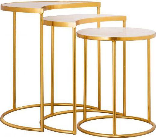 Tov Furniture Side & End Tables - Crescent Nesting Tables