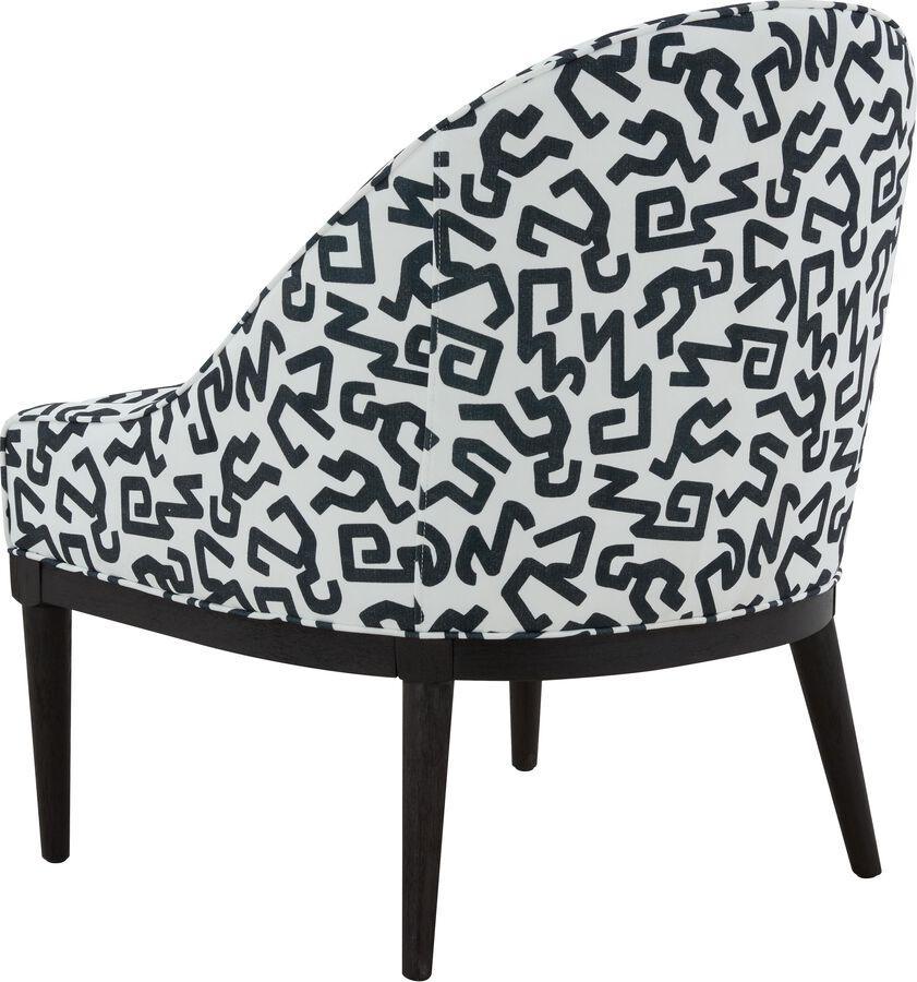 Tov Furniture Accent Chairs - Crystal Velvet Patterned Accent Chair