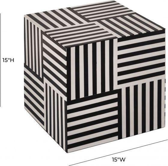 Tov Furniture Side & End Tables - Cube Side Table