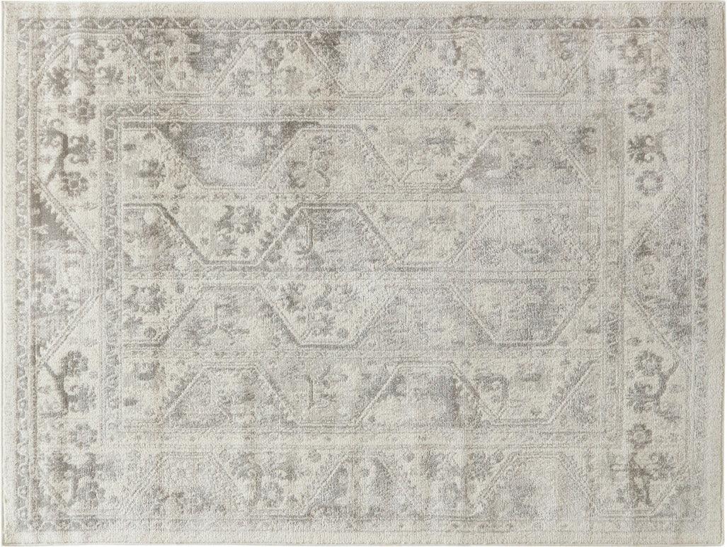 Olliix.com Indoor Rugs - Dakota 5x7 Area Rug Beige & Cream