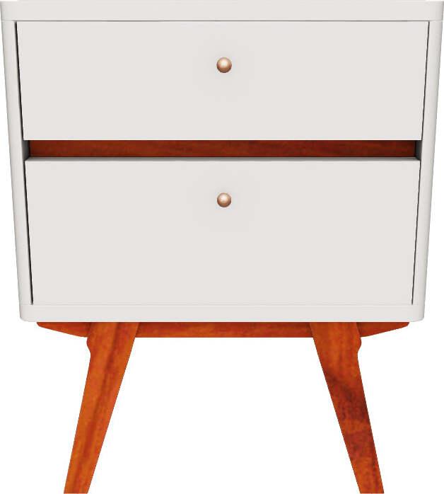 Alpine Furniture Nightstands & Side Tables - Dakota Two Drawer Nightstand