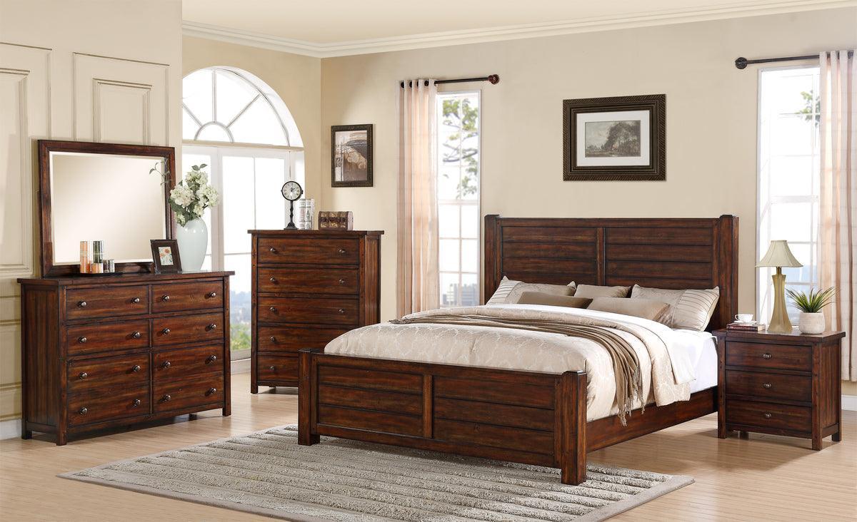 Elements Bedroom Sets - Danner Dresser & Mirror Set