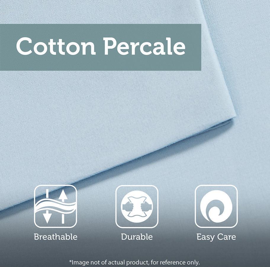 Olliix.com Comforters & Blankets - Dawn Lodge/Cabin 9 Piece Cotton Percale Comforter Set Yellow King