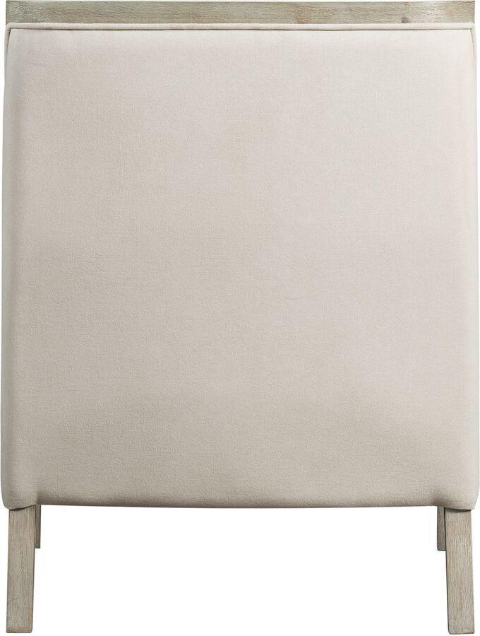 Elements Accent Chairs - Dayna Accent Chair with White Wash Frame Natural