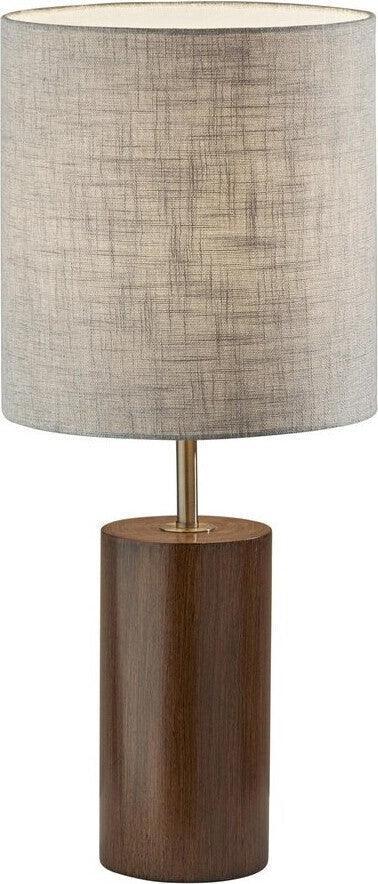 Adesso Table Lamps - Dean Table Lamp Walnut & Natural