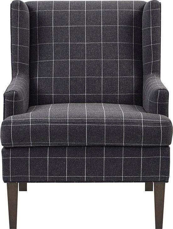Olliix.com Accent Chairs - Decker Accent Armchair Charcoal