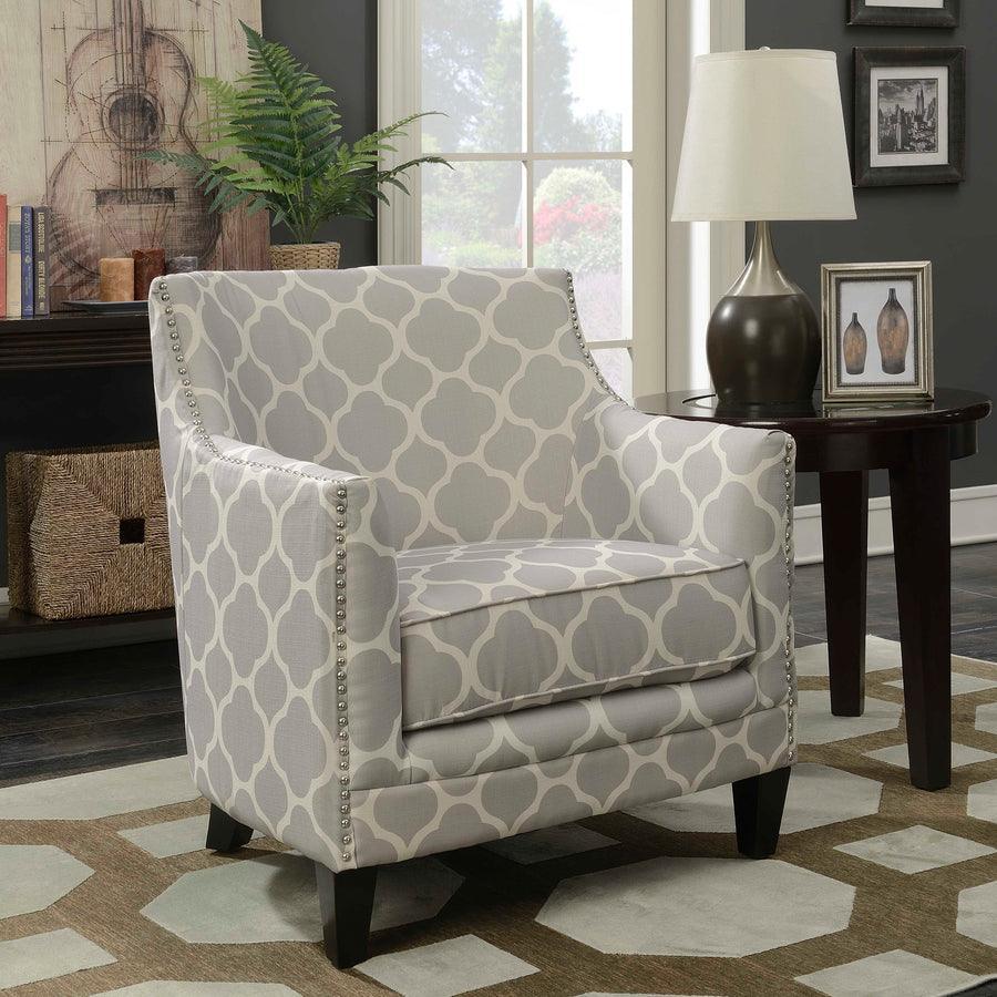 Elements Accent Chairs - Deena Accent Chair Dove